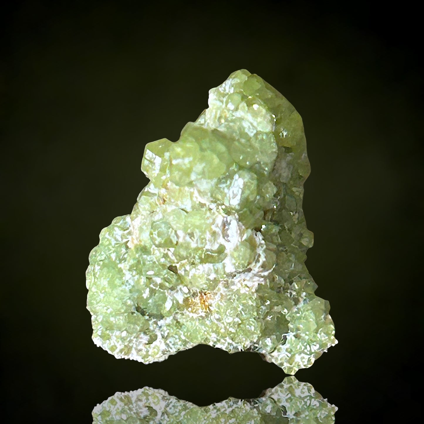 Demantoide garnet - Val Malenco, Italy