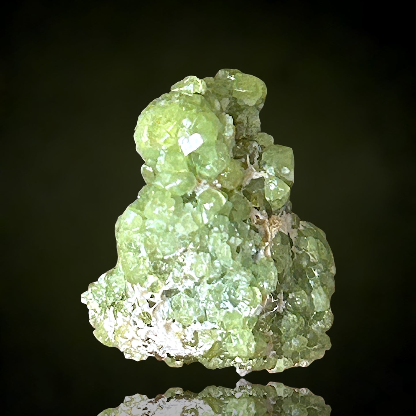 Demantoide garnet - Val Malenco, Italy