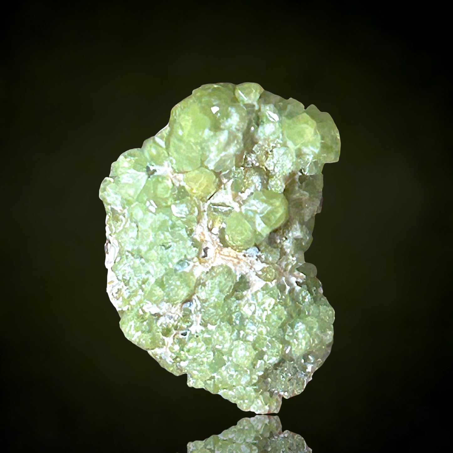 Demantoide garnet - Val Malenco, Italy