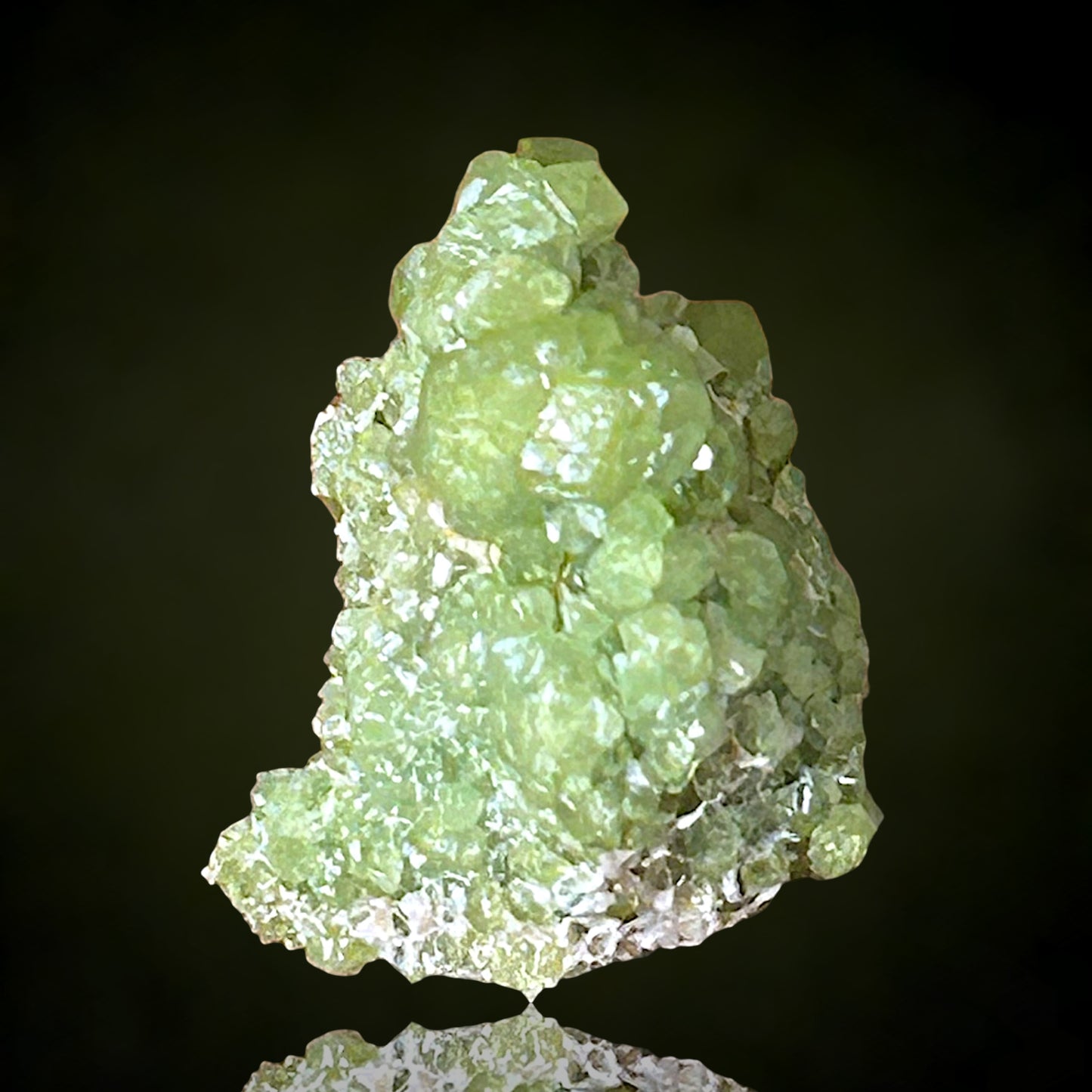 Demantoide garnet - Val Malenco, Italy
