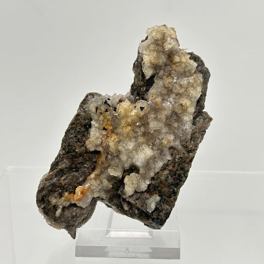 Fluorite -  3. Sohle, Lorenz Stehender, Ehrenfriedersdorf