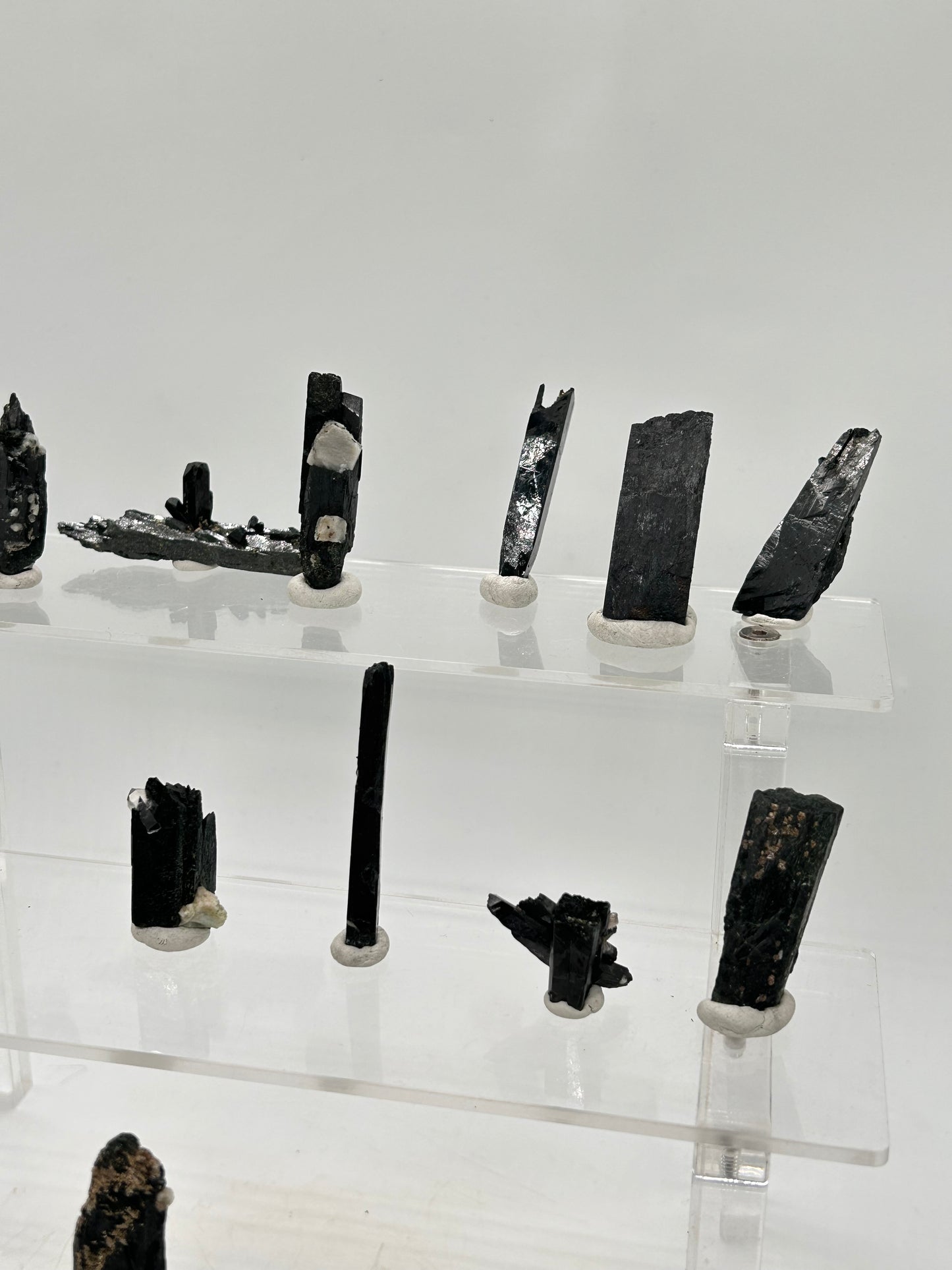 18 x Aegirin/e, Zircone - Mt. Malosa, Malawi