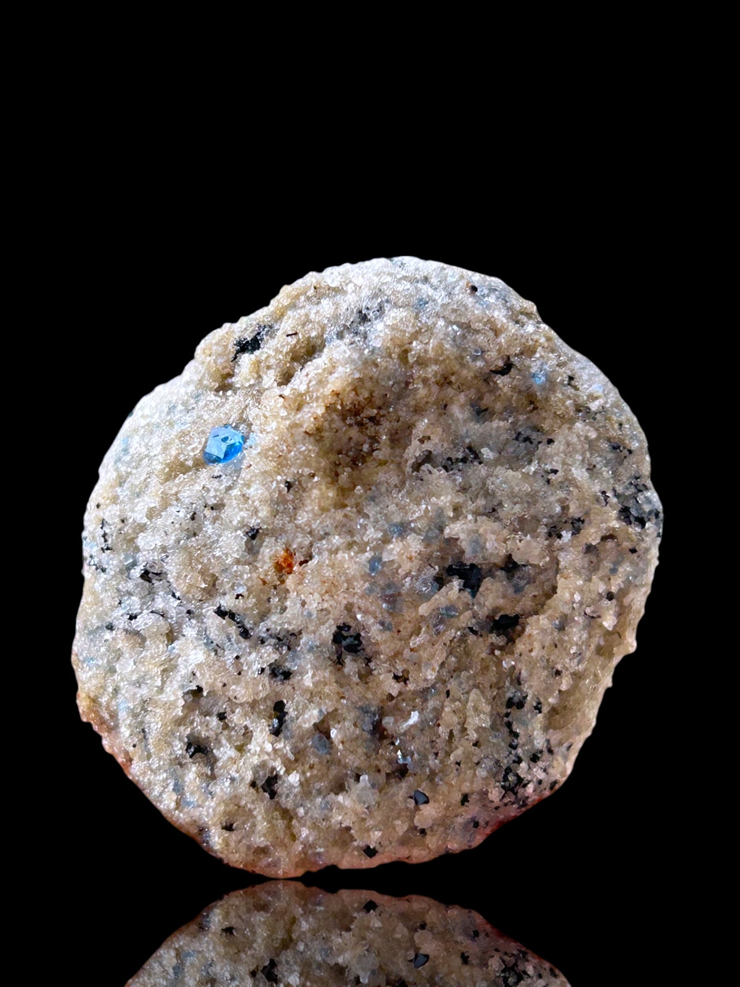 Hauyne x, Sanidine - Eifel, Germany