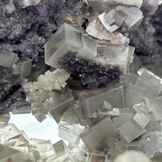 Bicolored Fluorite - Weißeck, Lungau, Austria