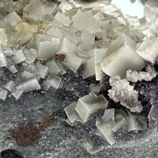 Bicolored Fluorite - Weißeck, Lungau, Austria