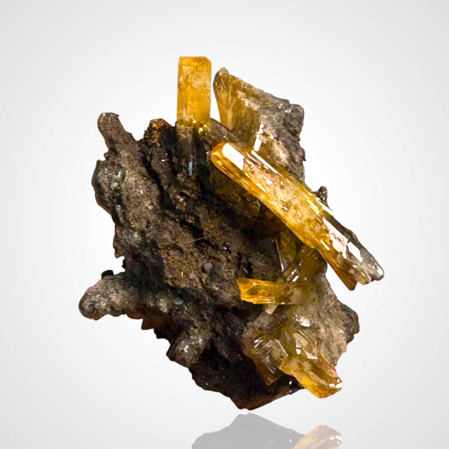 Golden Baryte - Rosh Pina, Namibis