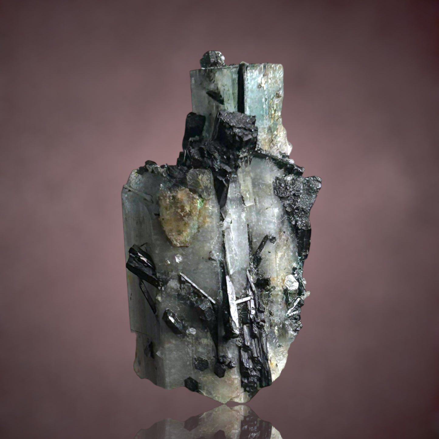 Aquamarine, Schorl Tourmaline - Erongo, Namibia