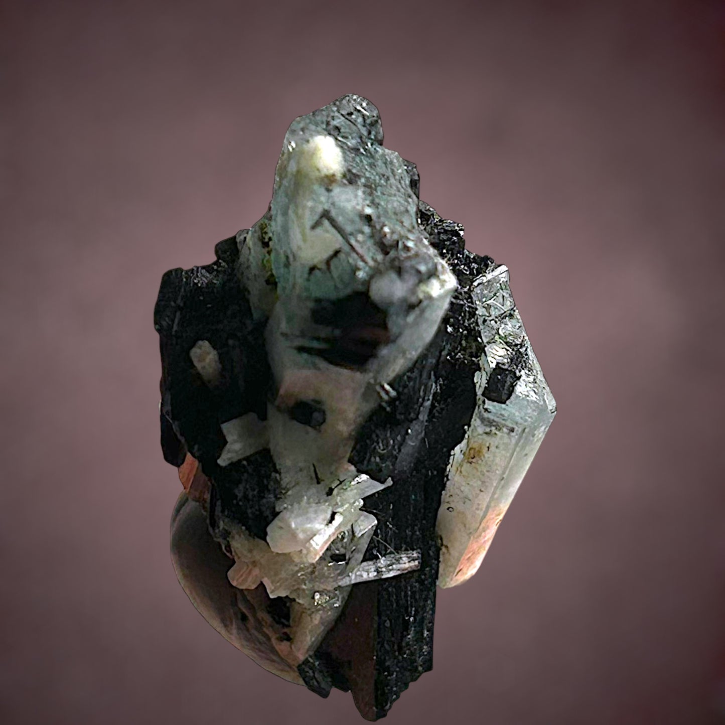 Aquamarine, Schorl Tourmaline - Erongo, Namibia