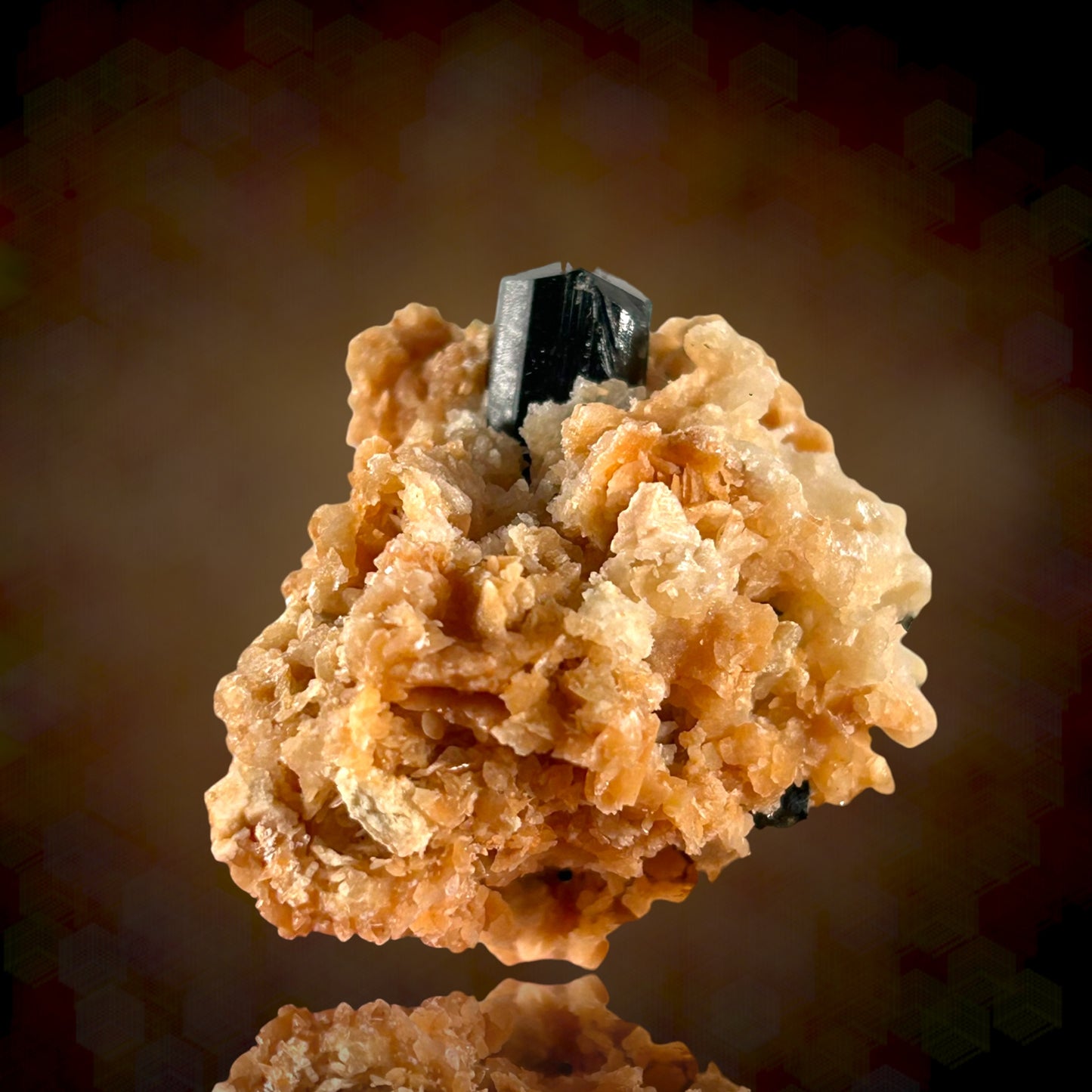 Schorl tourmaline, Anhydrite - Northern Cape, Namibia