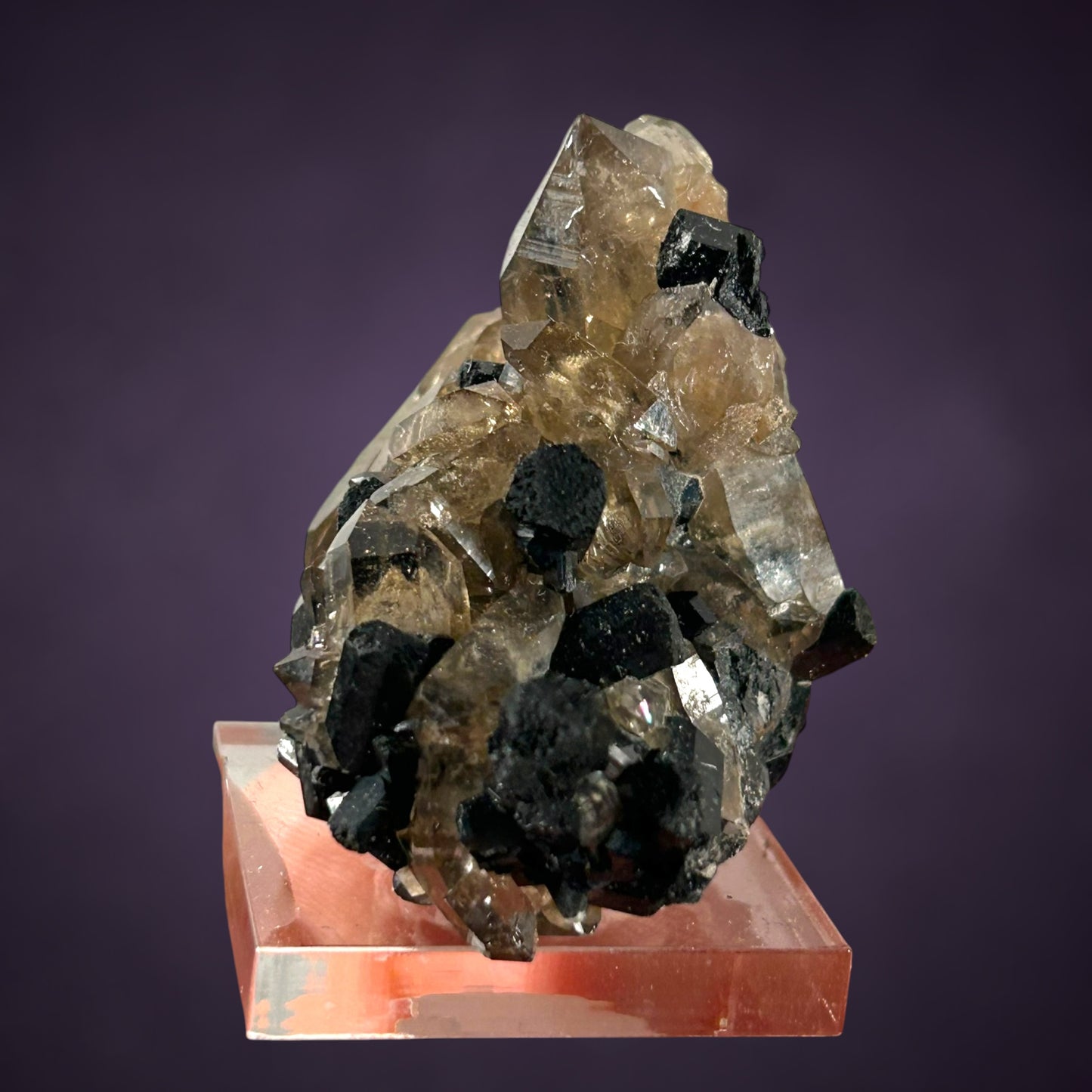 Smokey Quartz, Schorl Tourmaline - Erongo, Namibia