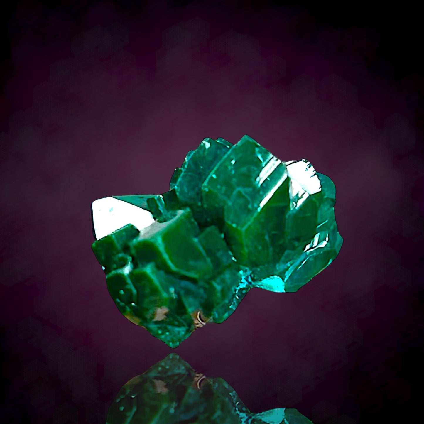 Dioptase - Kaokoveld, Namibia