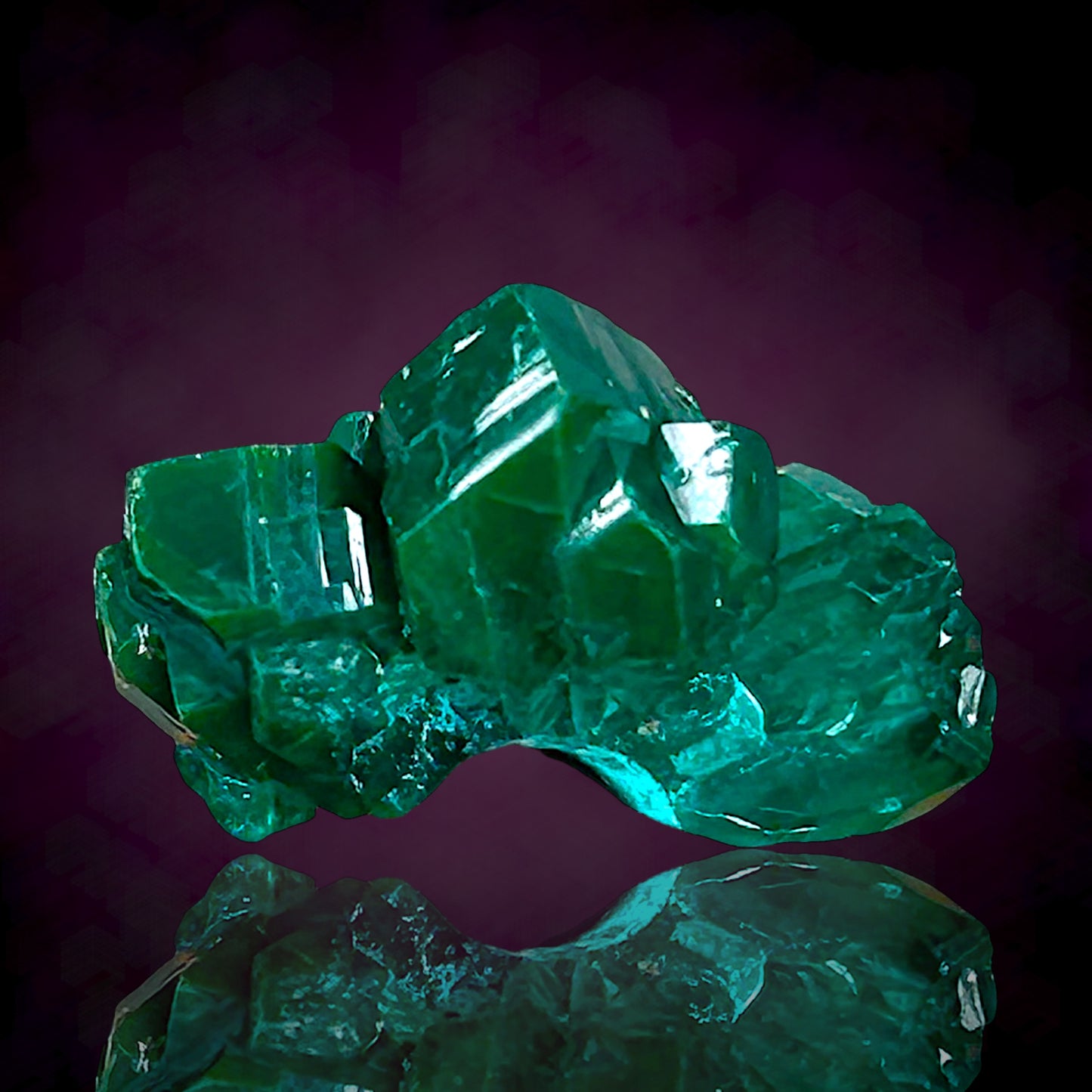 Dioptase - Kaokoveld, Namibia