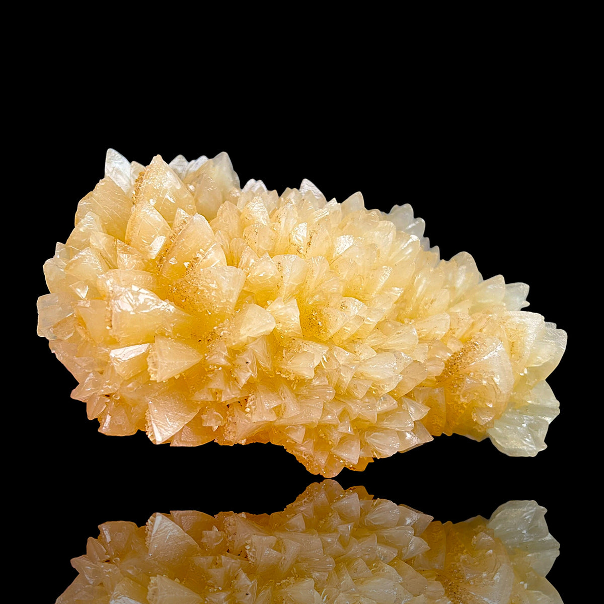 Golden Calcite - Winterberg Quarry, Harz