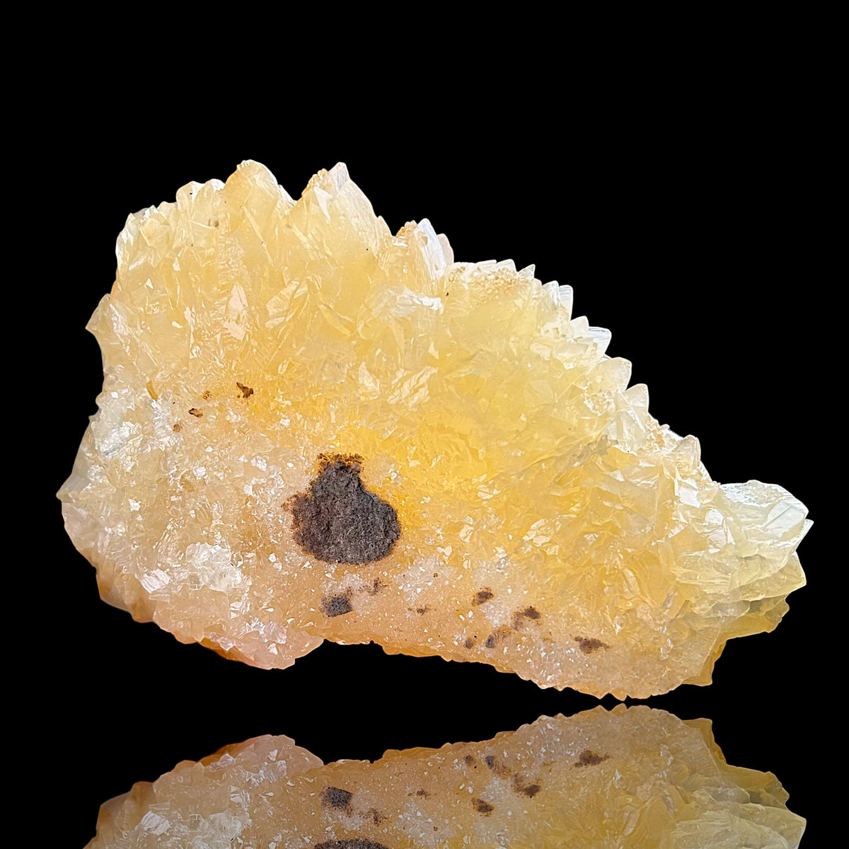 Golden Calcite - Winterberg Quarry, Harz