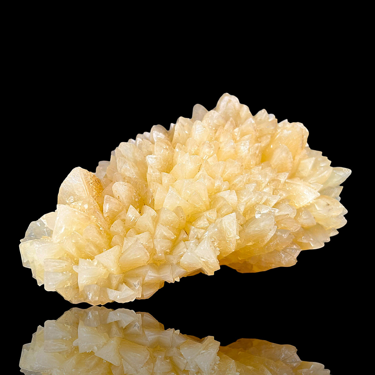 Golden Calcite - Winterberg Quarry, Harz