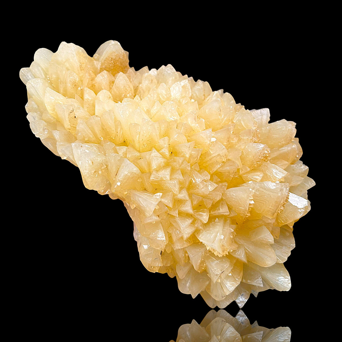 Golden Calcite - Winterberg Quarry, Harz