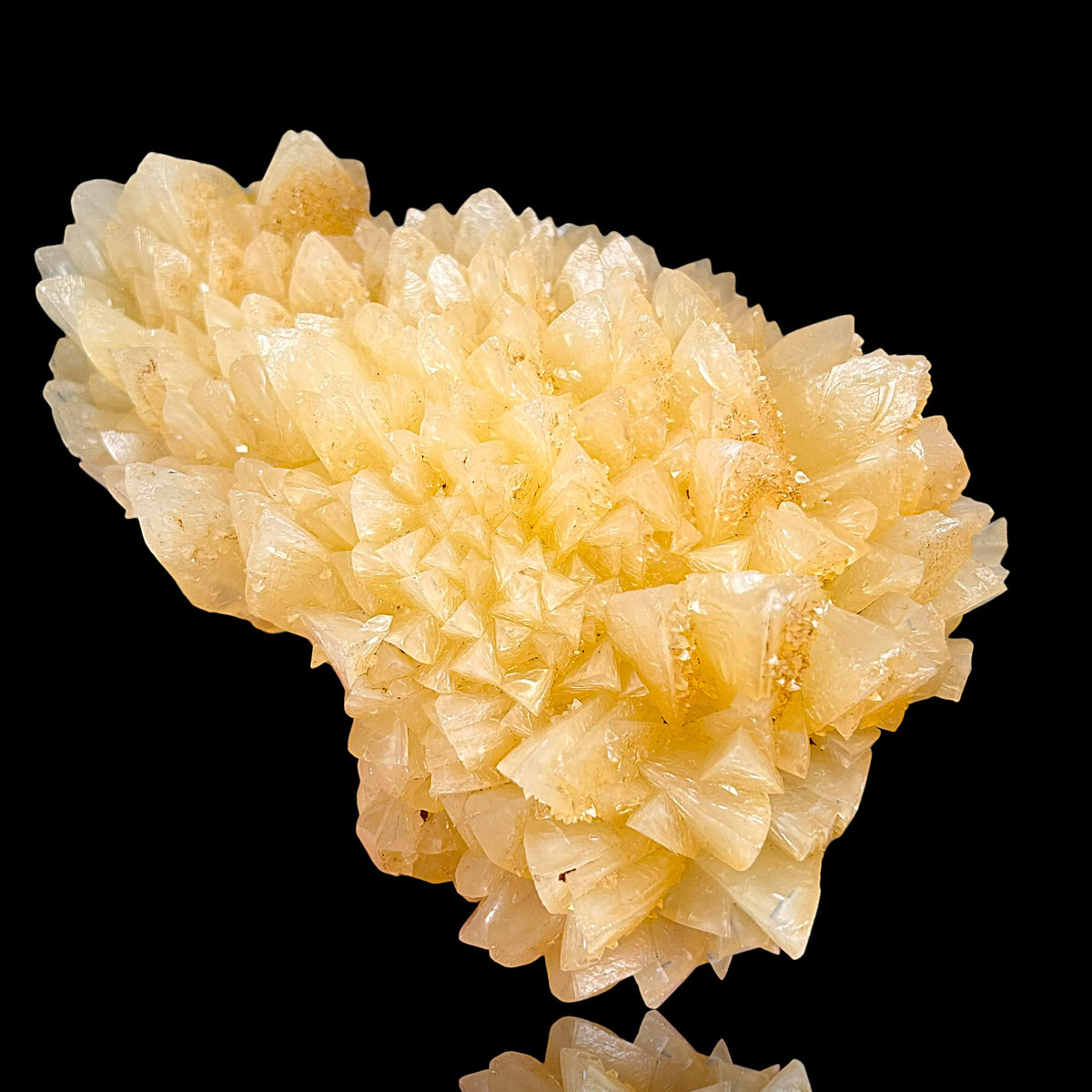 Golden Calcite - Winterberg Quarry, Harz