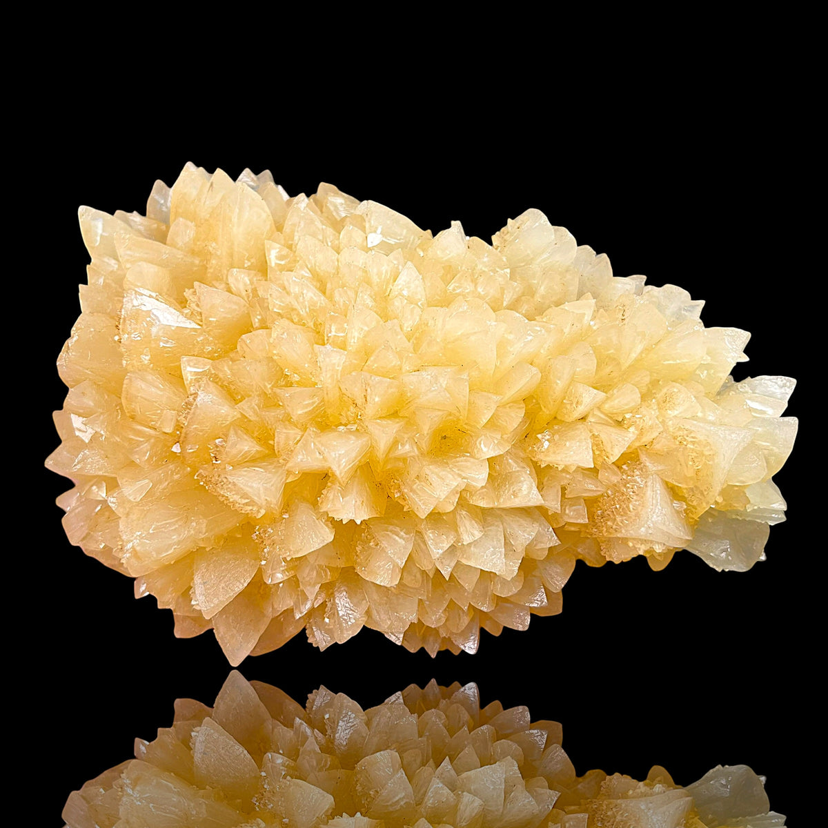Golden Calcite - Winterberg Quarry, Harz