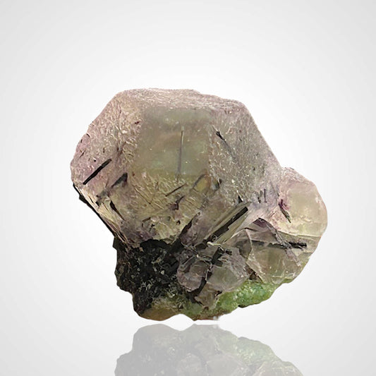 Fluorite, Tourmaline - Erongo, Namibia