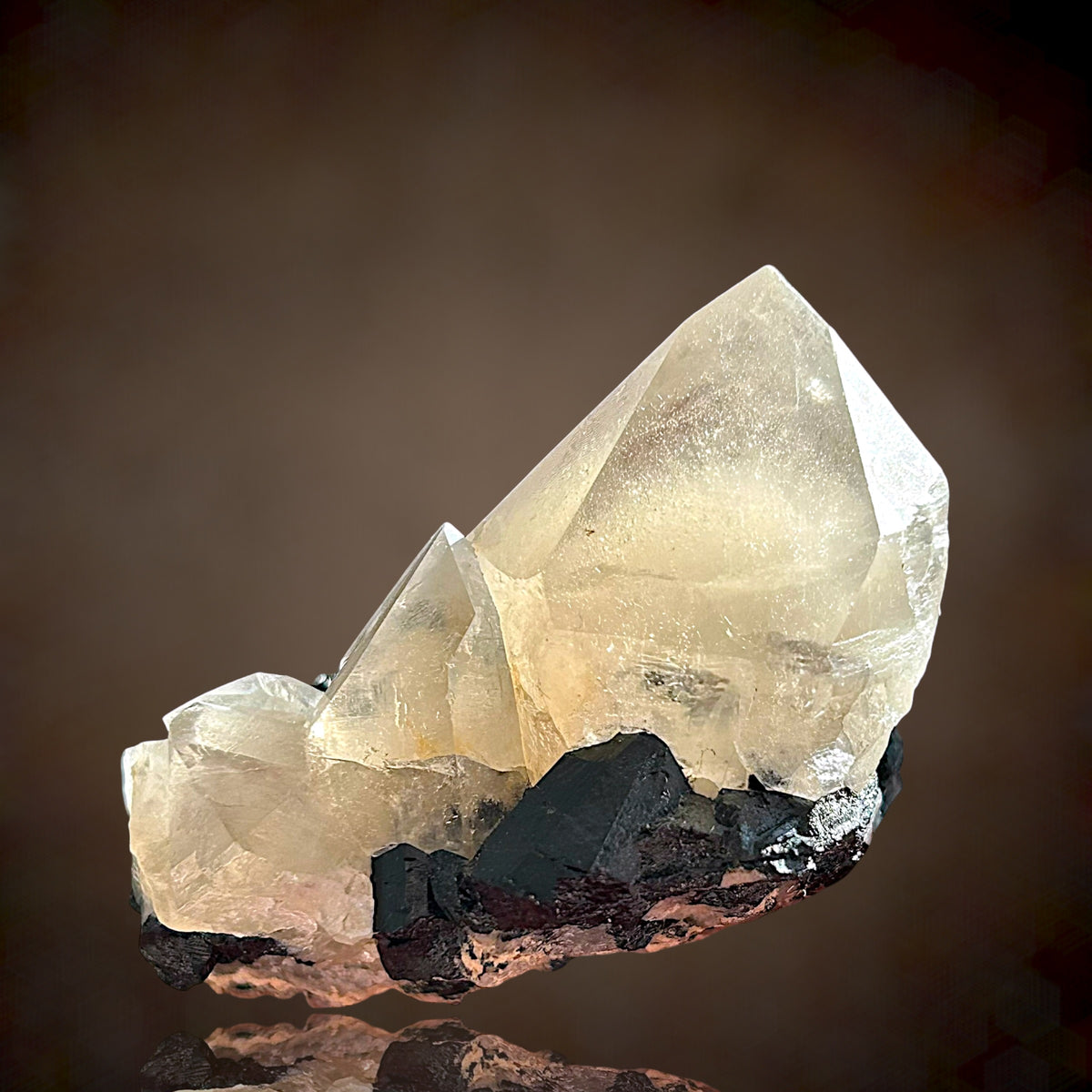 Phantomquartz, Schorl - Erongo, Namibia
