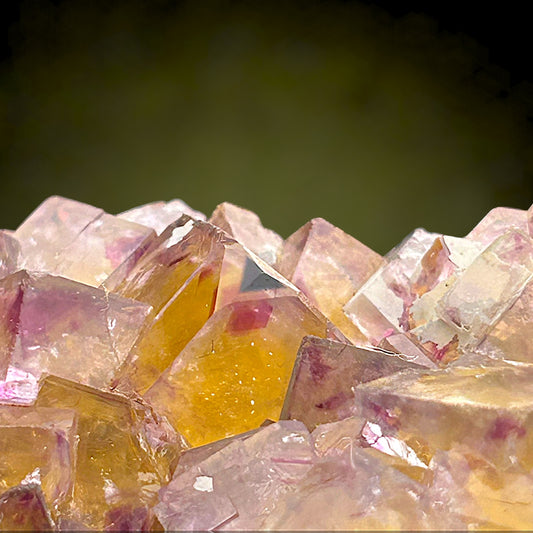 Fluorite - Okorusu mine, Namibia
