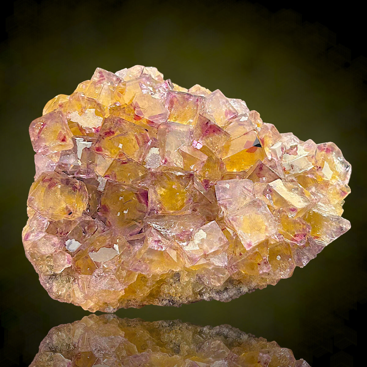 Fluorite - Okorusu mine, Namibia