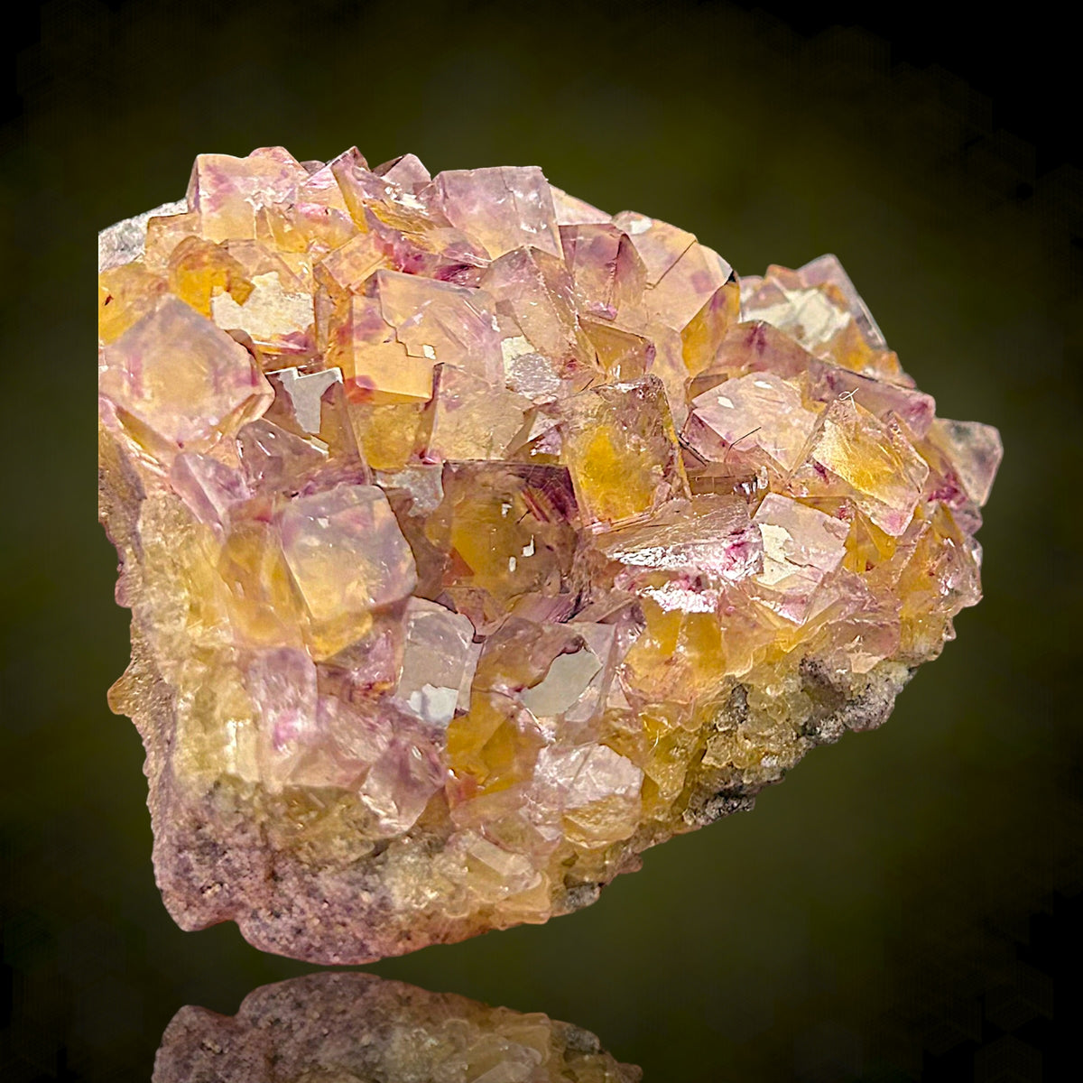 Fluorite - Okorusu mine, Namibia
