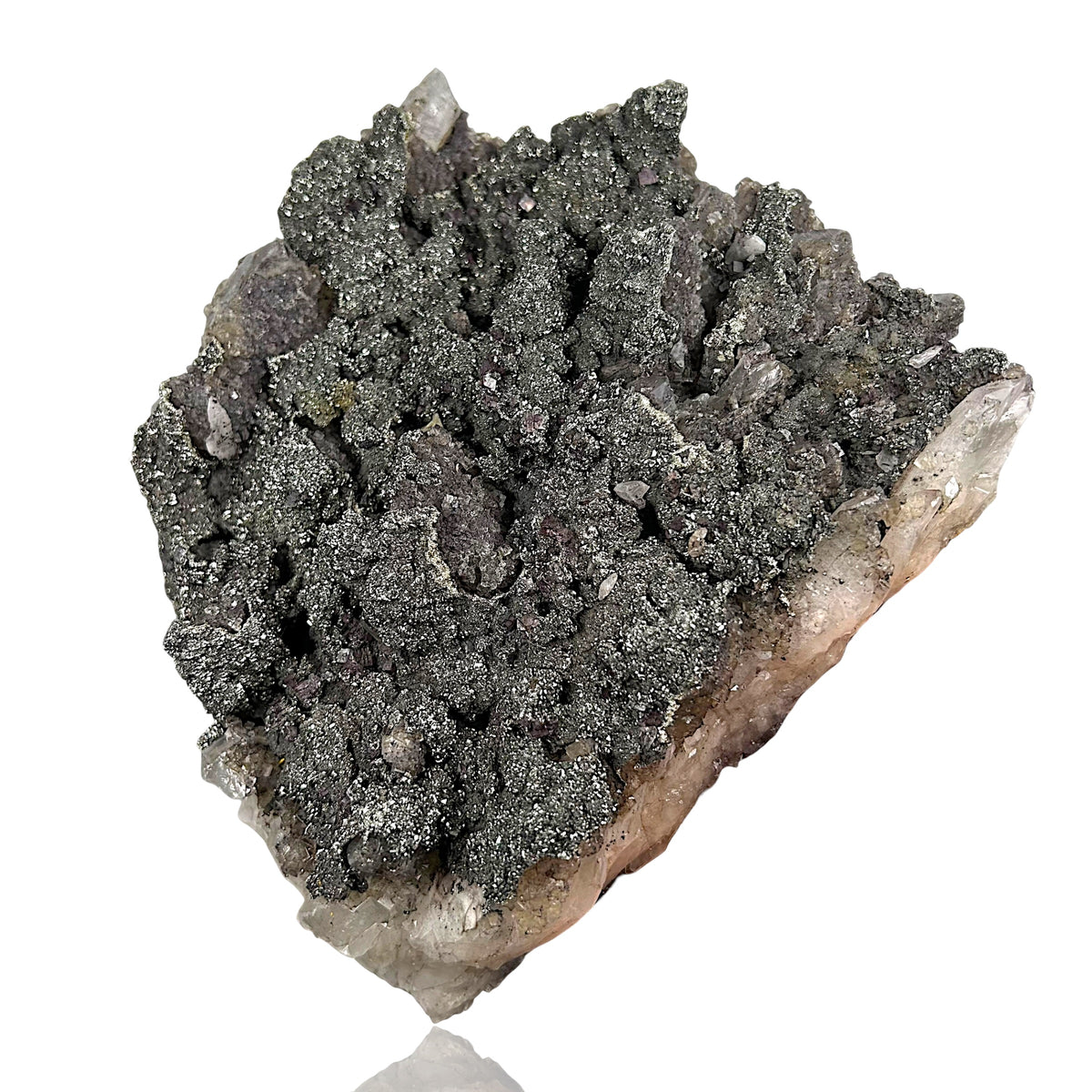 Fluorite, Quartz, Pyrite - Ehrenfriedersdorf, saxony, Germany
