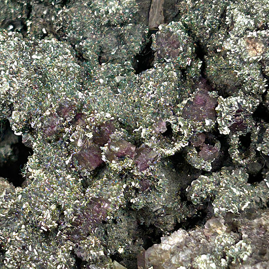 Fluorite, Quartz, Pyrite - Ehrenfriedersdorf, saxony, Germany