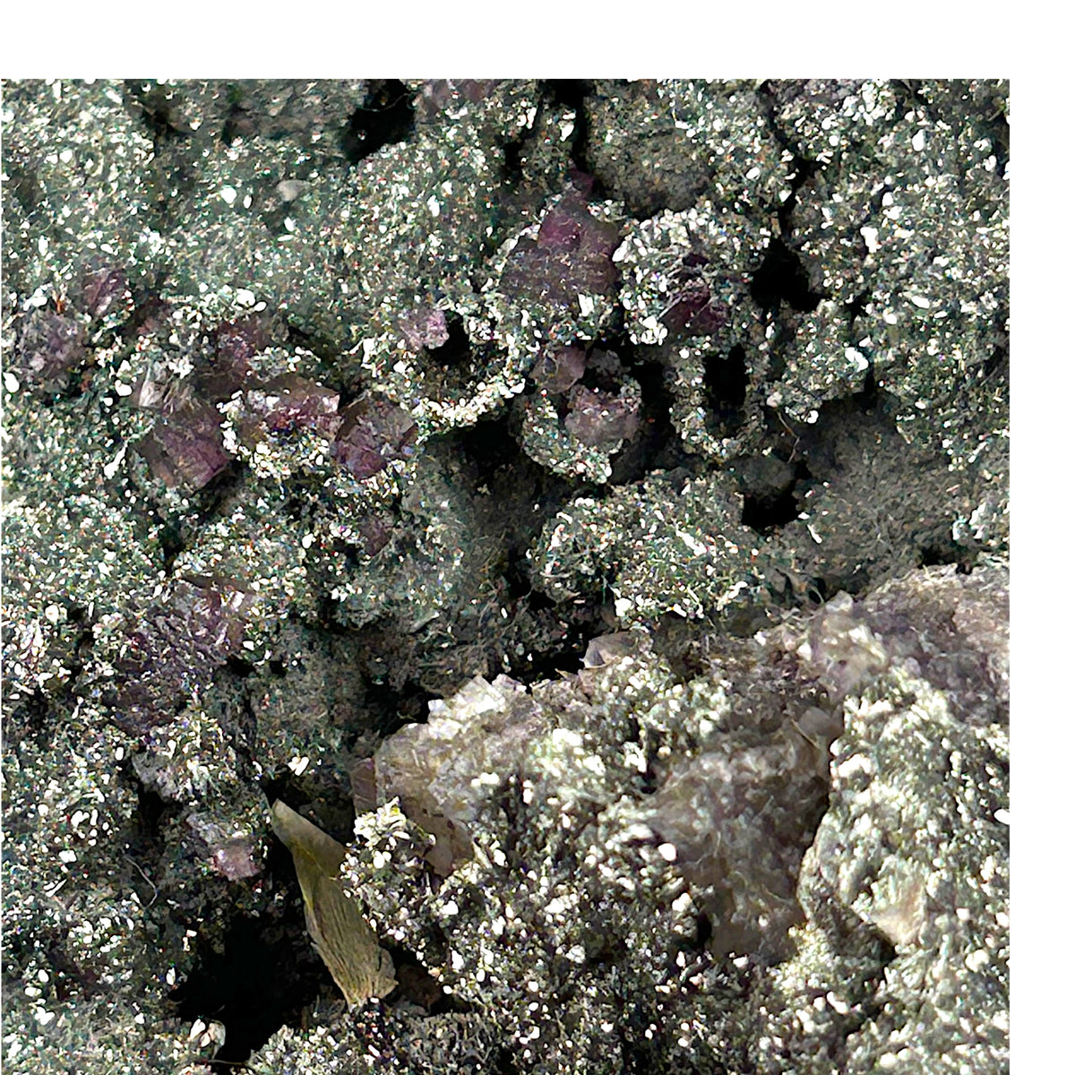 Fluorite, Quartz, Pyrite - Ehrenfriedersdorf, saxony, Germany