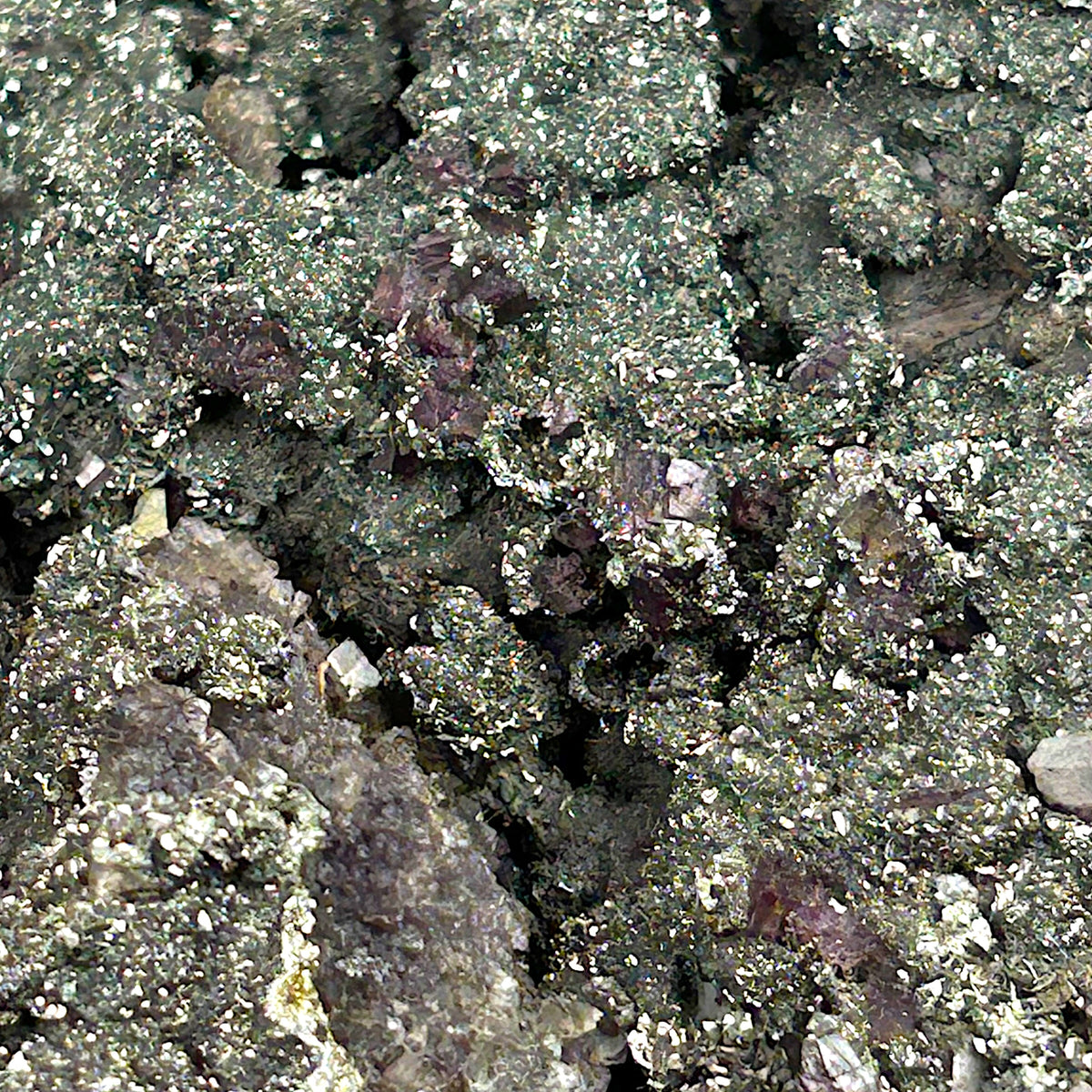 Fluorite, Quartz, Pyrite - Ehrenfriedersdorf, saxony, Germany