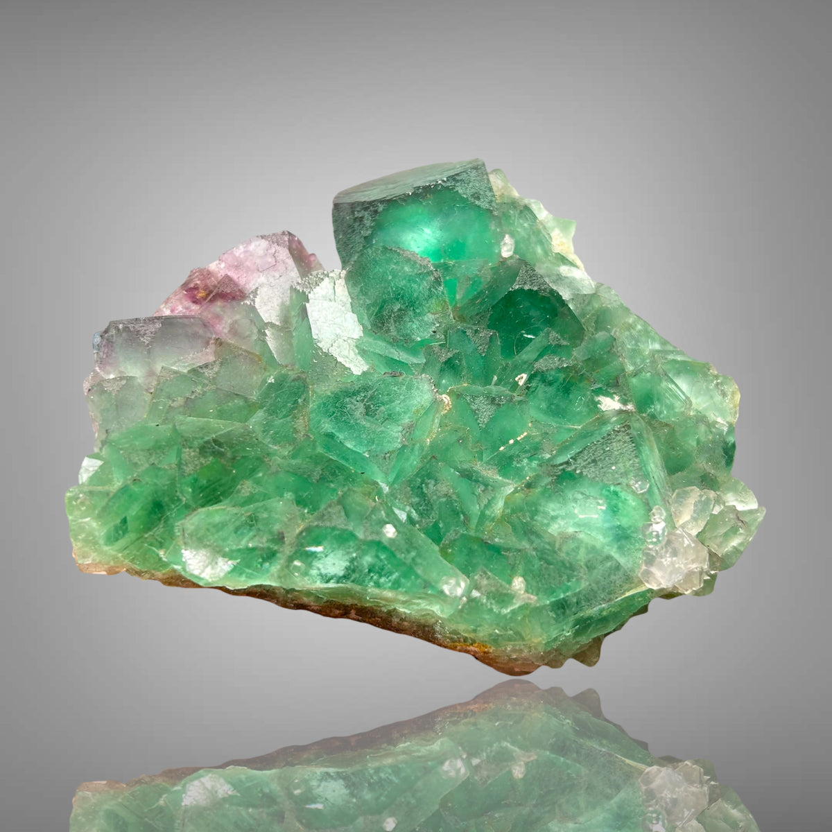 Fluorite, Calcite - Okorusu Mine, Namibia