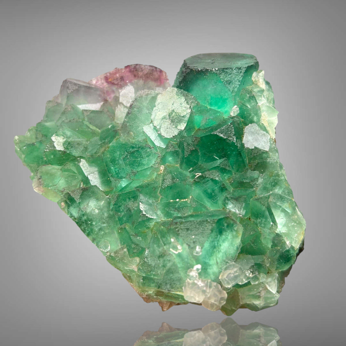 Fluorite, Calcite - Okorusu Mine, Namibia