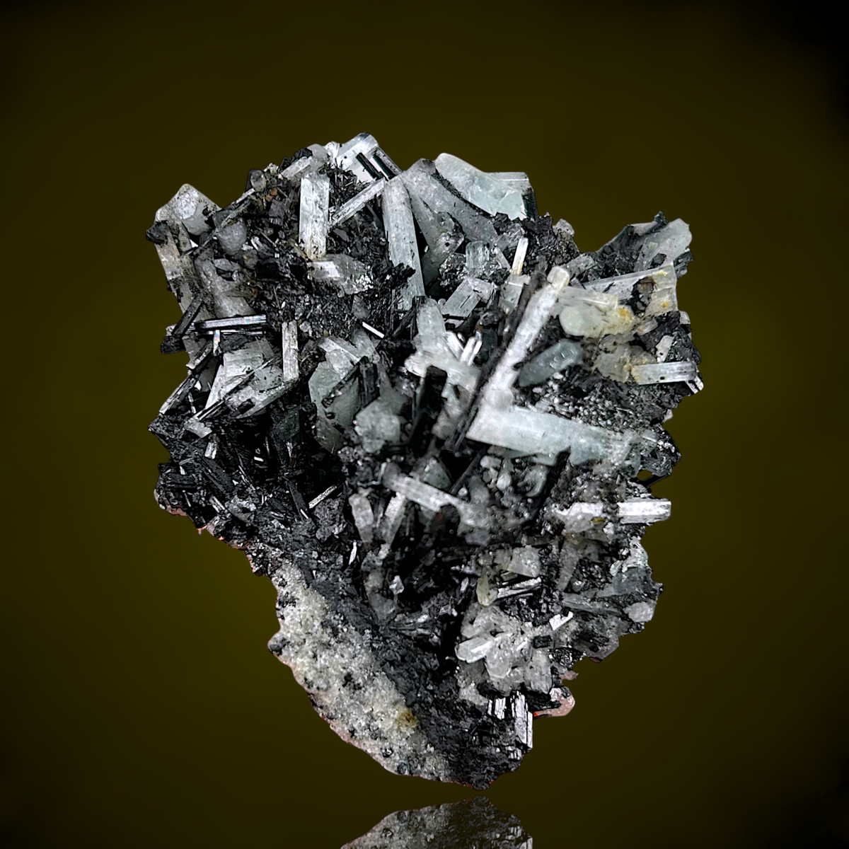 Aquamarine, Schorl Tourmaline- Erongo, Namibia