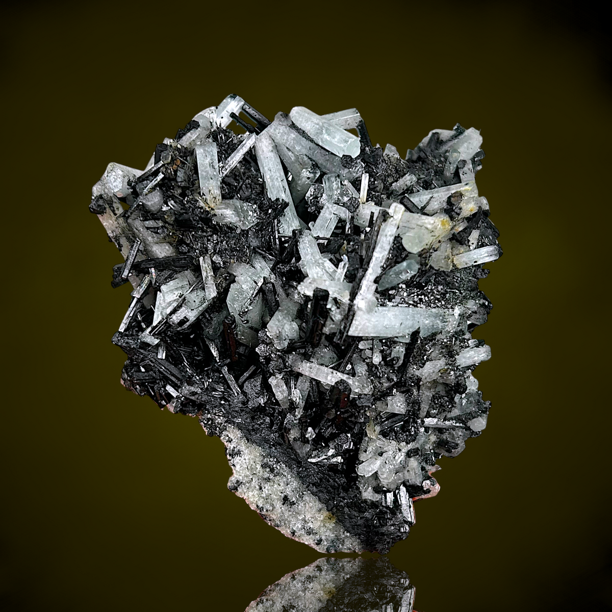 Aquamarine, Schorl Tourmaline- Erongo, Namibia