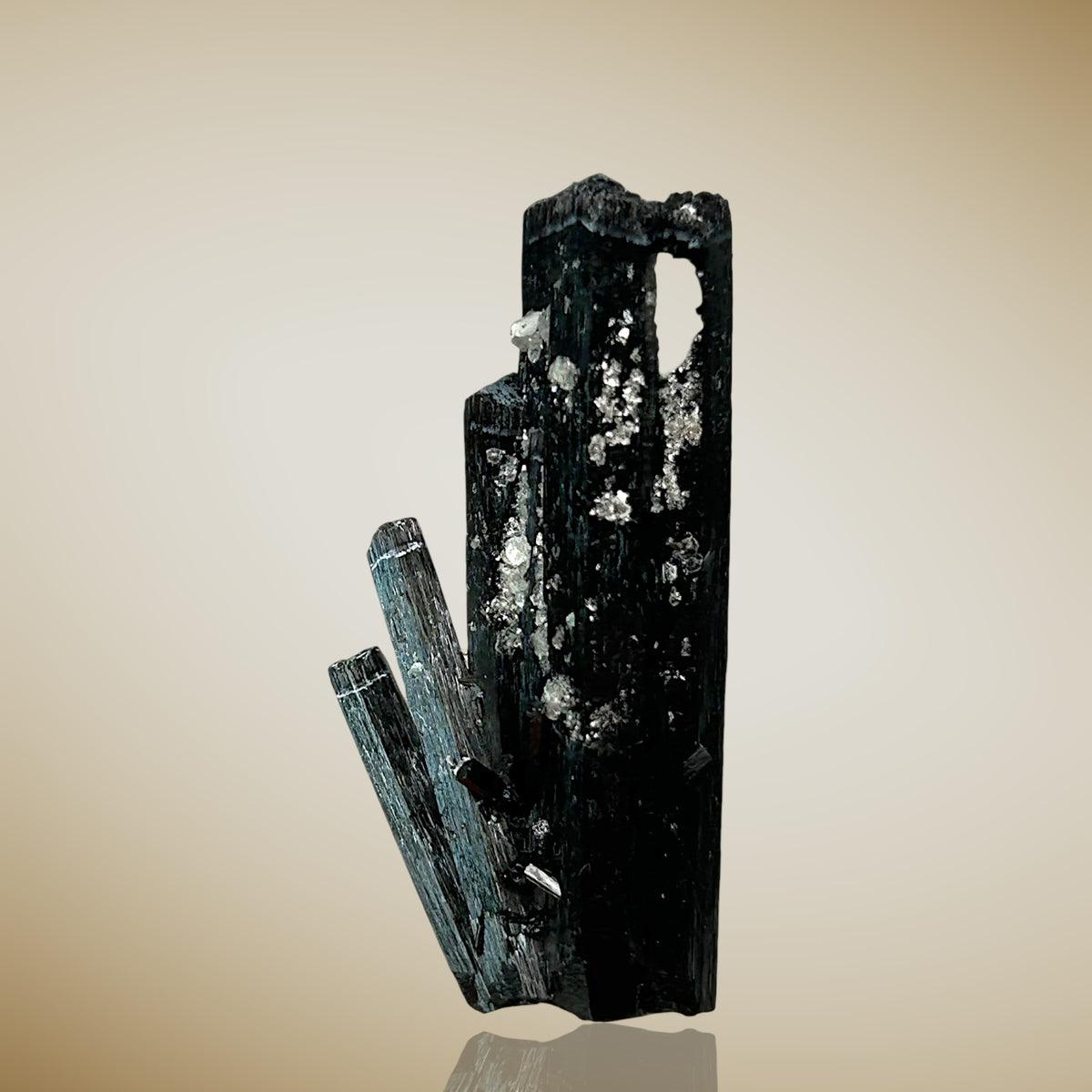 Tourmaline, Zinnwaldite - Erongo, Namibia