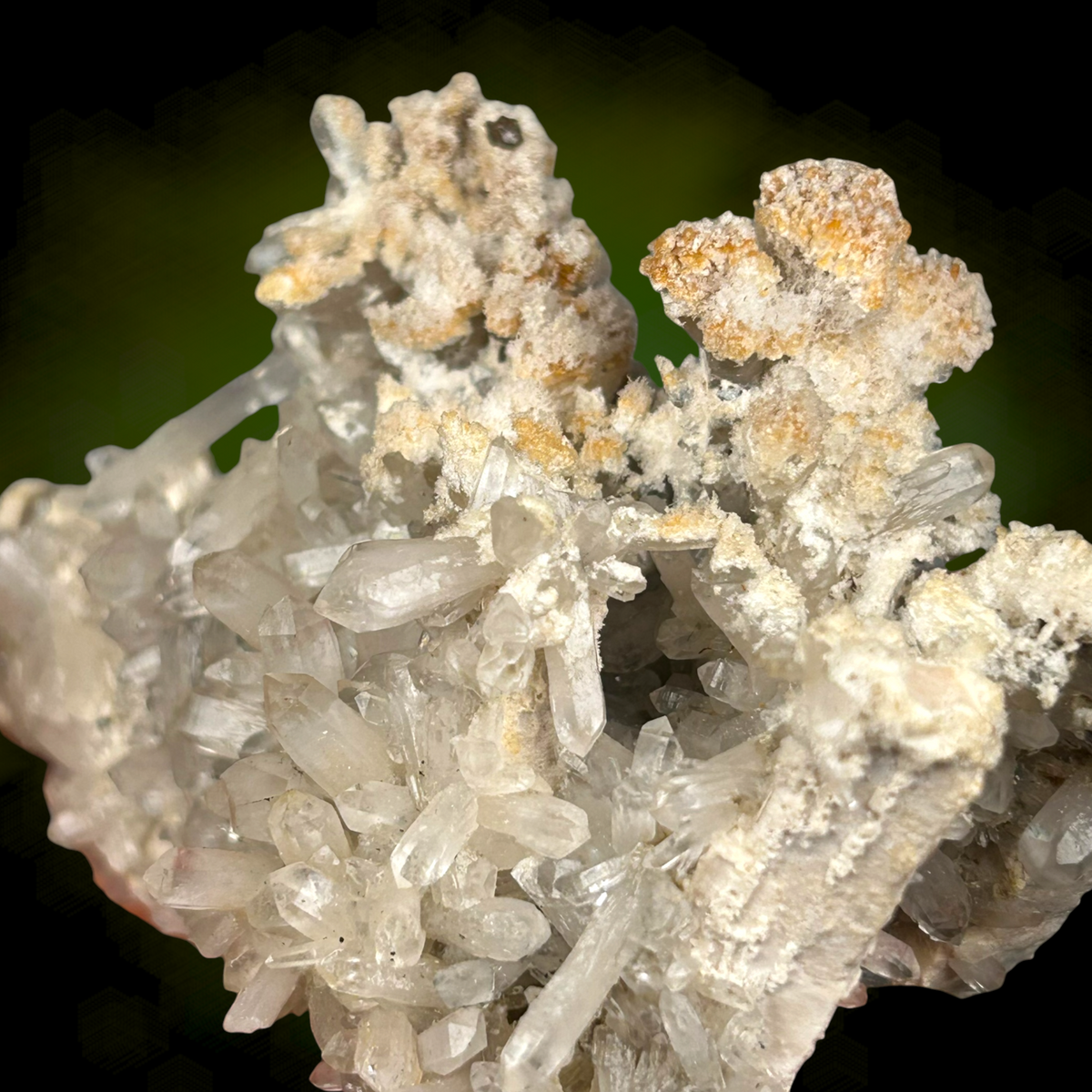 Artichoke Quartz, Hyalite, Orthoclase- Erongo, Namibia