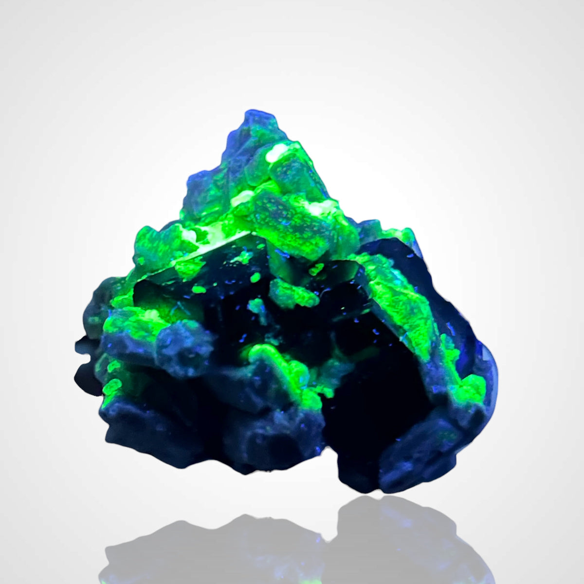 Hyalite, Orthoclase, Schorl Tourmaline - Namibia