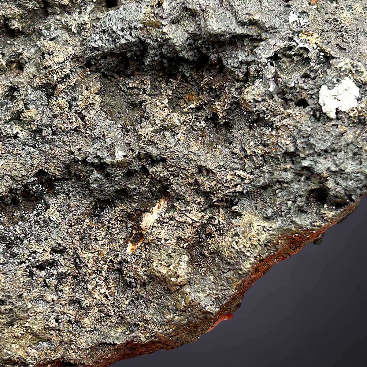 Nickelskutterudite,and Heringsbone psm after native Silver - Anthonsthal, Ore Mountains