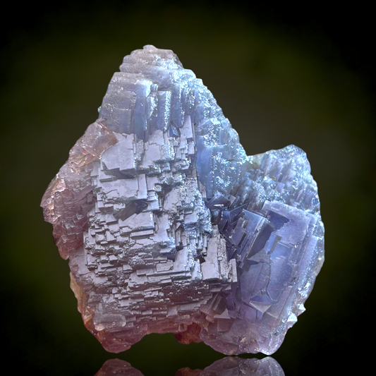 Alpine Fluorite - Summit Cleft, Weisseck, Austria
