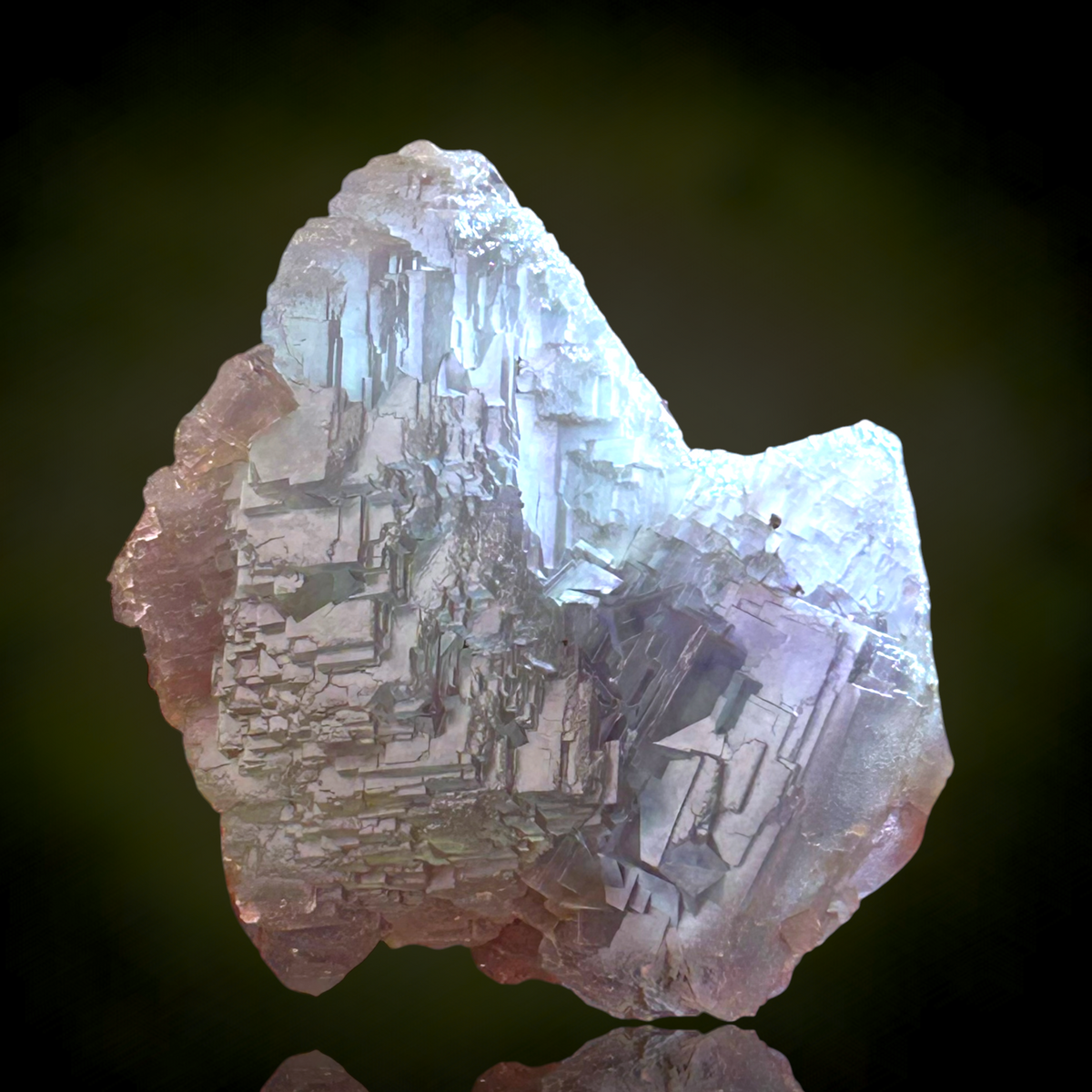 Alpine Fluorite - Summit Cleft, Weisseck, Austria