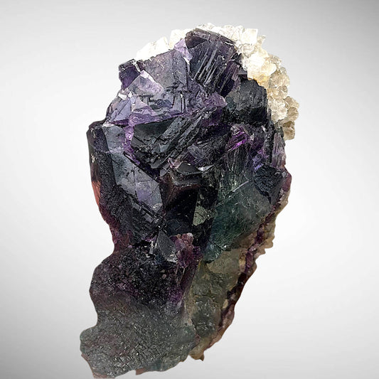 Alpine Fluorite, Calcite - Weisseck, Lungau, Austria