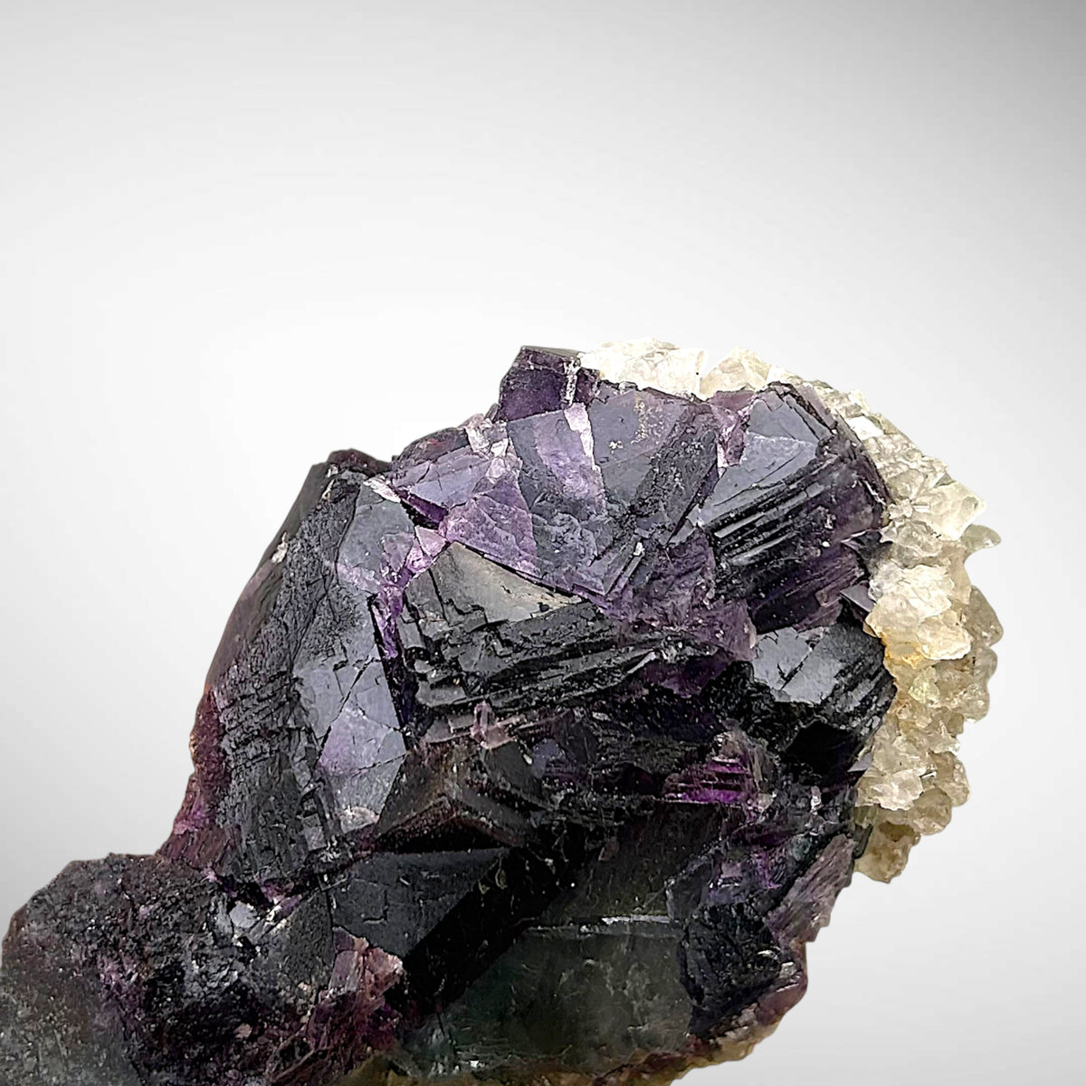 Alpine Fluorite, Calcite - Weisseck, Lungau, Austria
