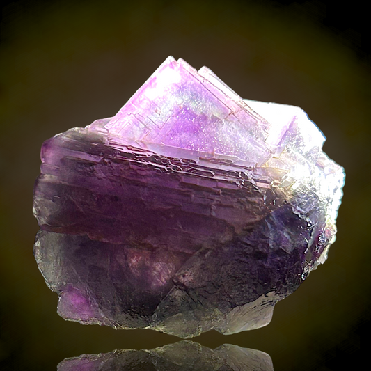Alpine Fluorite - Summit Cleft, Weisseck, Austria