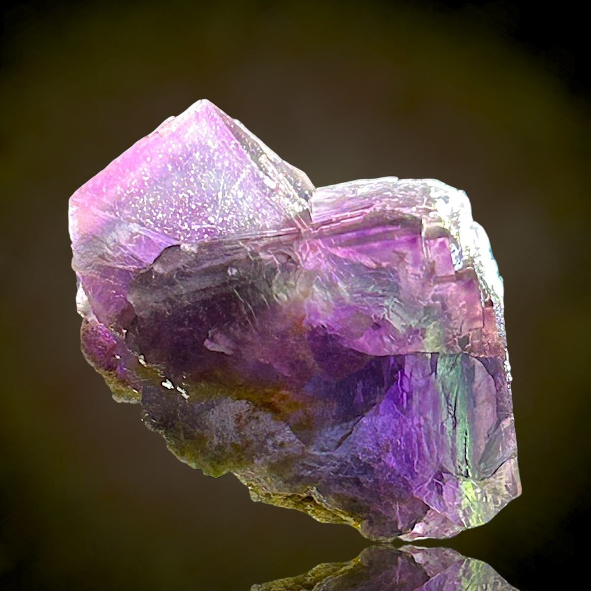 Alpine Fluorite - Summit Cleft, Weisseck, Austria