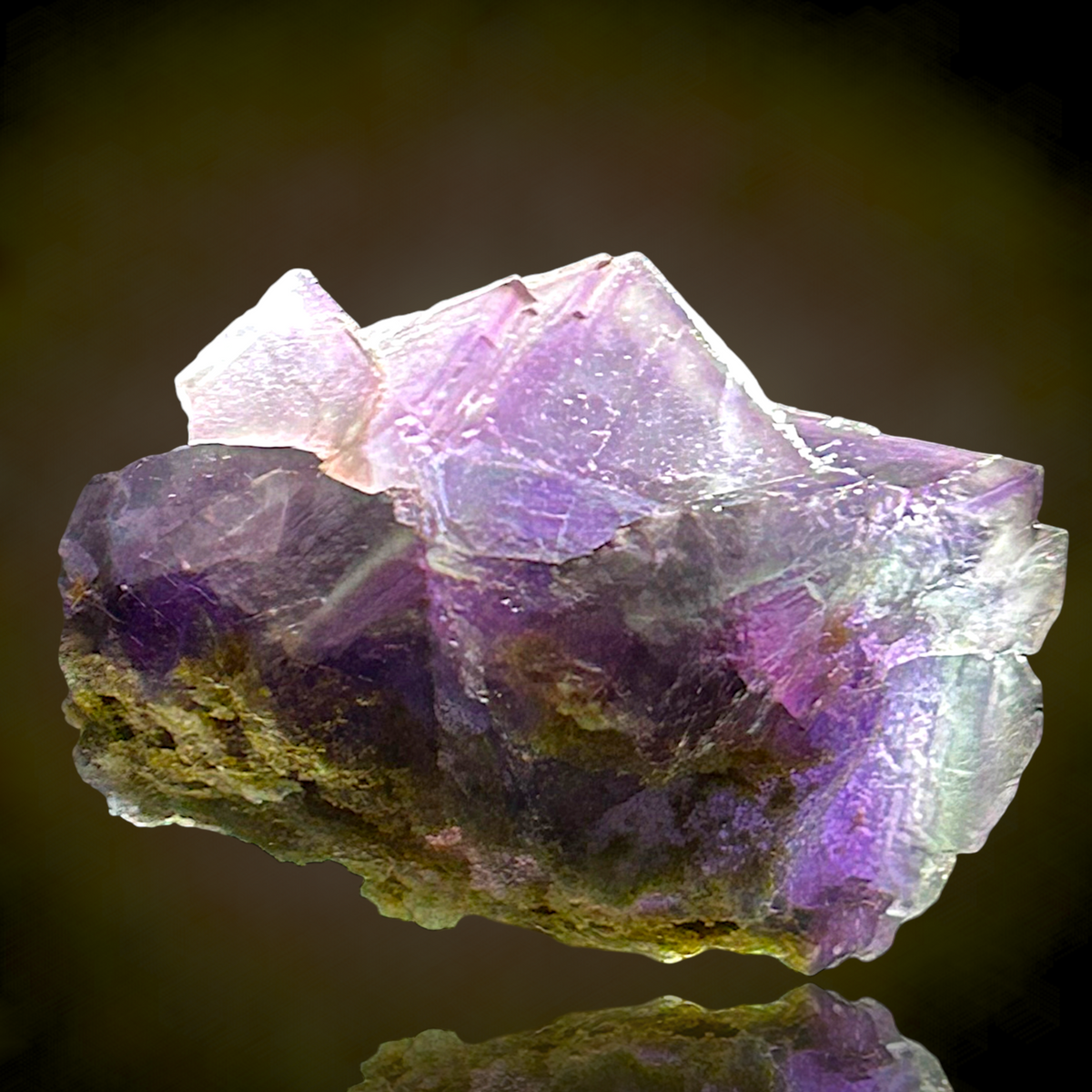 Alpine Fluorite - Summit Cleft, Weisseck, Austria