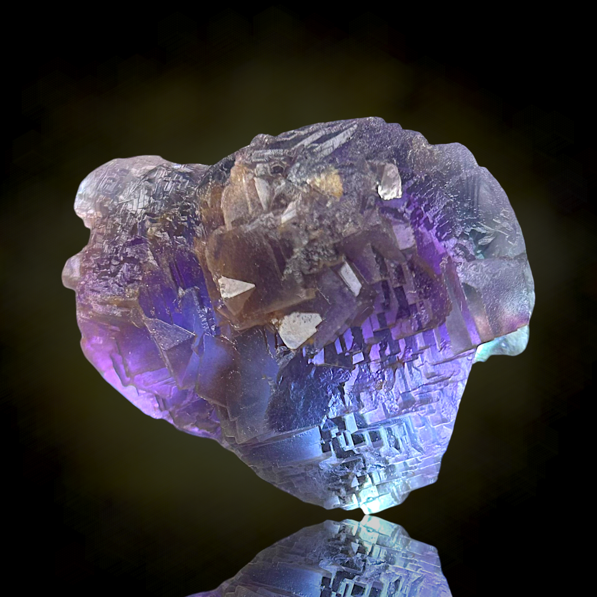 Alpine Fluorite - Weisseck (2711m), Austria