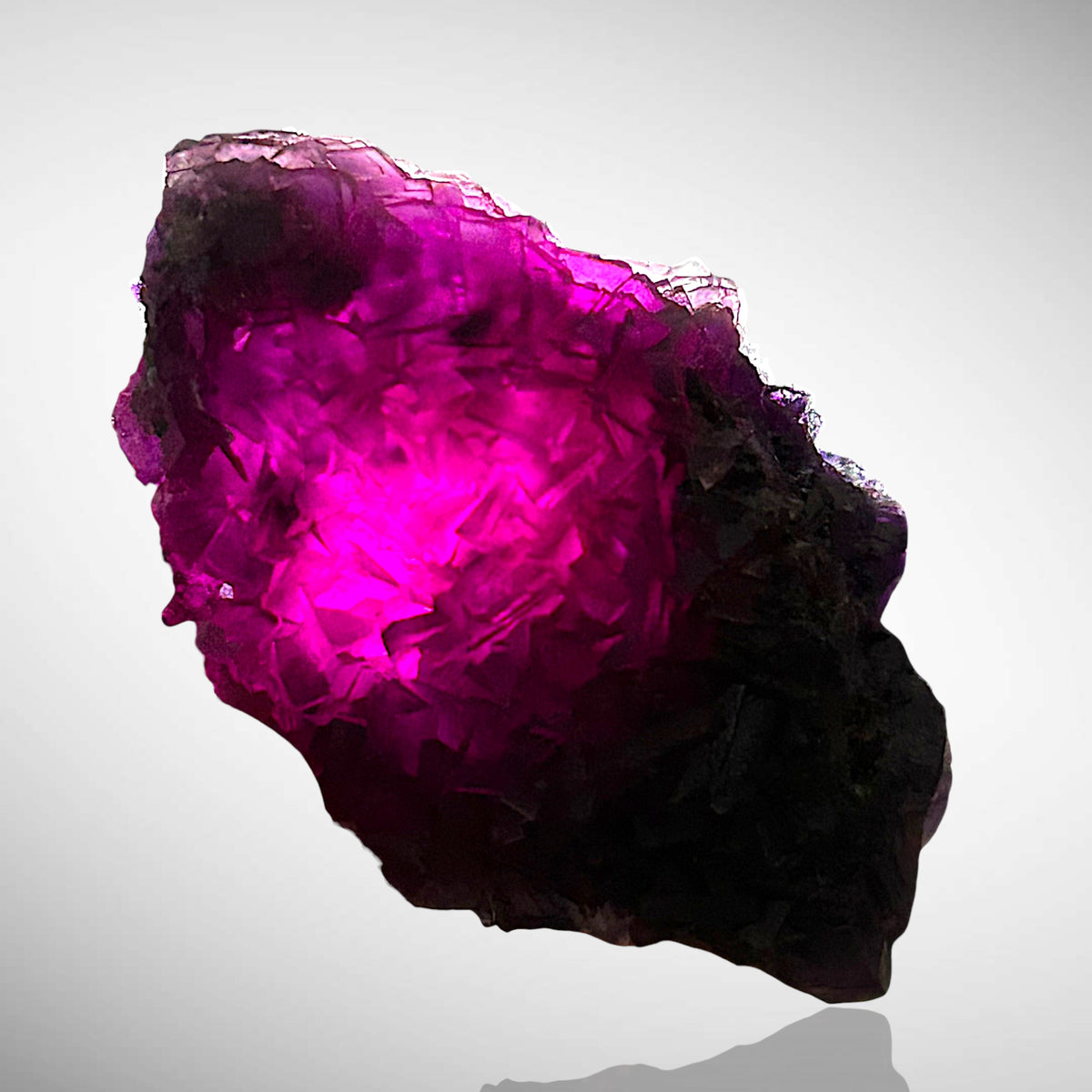 Alpine Fluorite - Summit Cleft, Weisseck, Austria