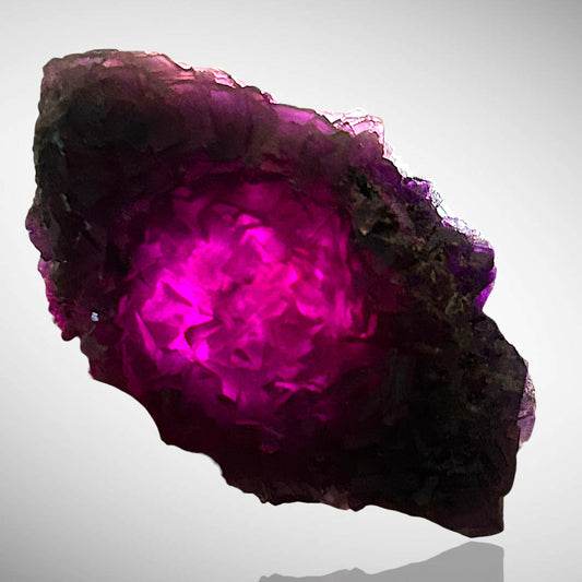 Alpine Fluorite - Summit Cleft, Weisseck, Austria