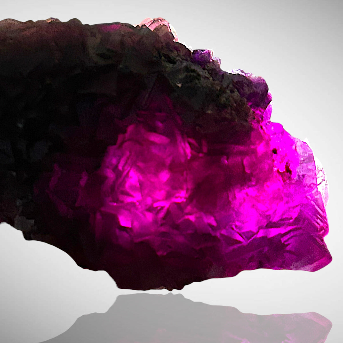 Alpine Fluorite - Summit Cleft, Weisseck, Austria